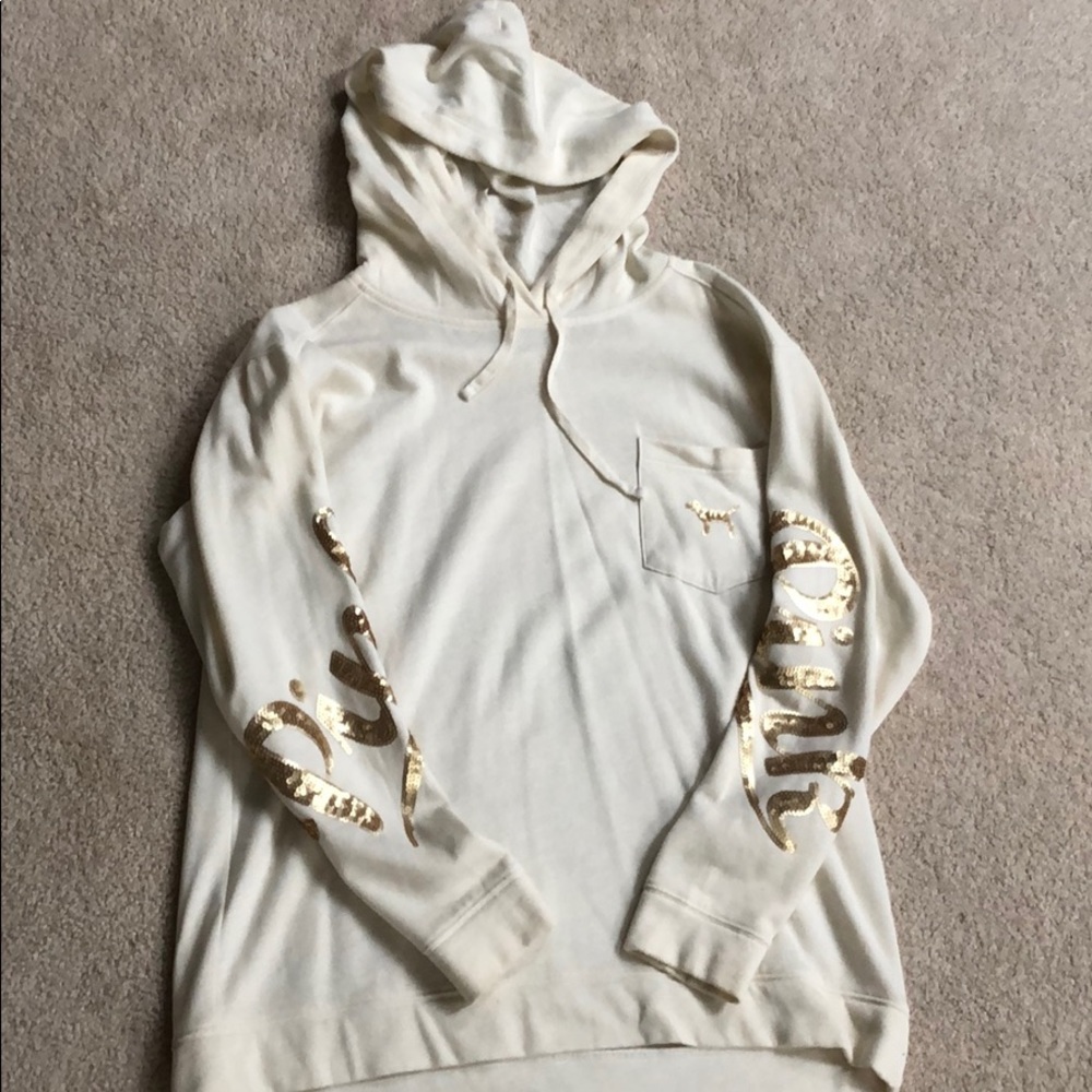 Victoria’s Secret PINK bling hoodie size M